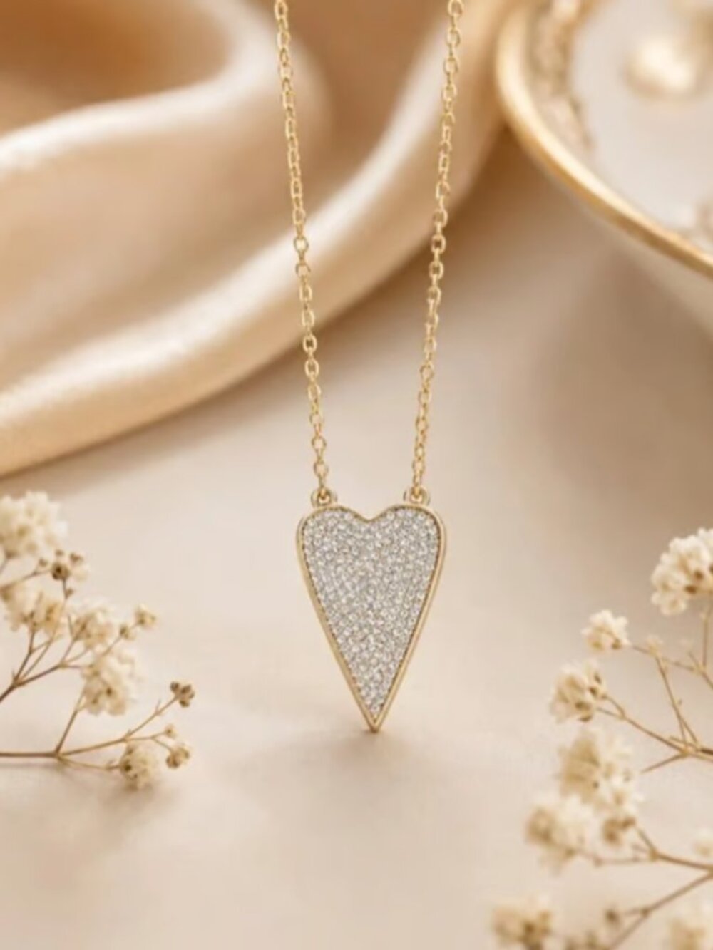 Park Lane Sweets Sparkle Box Heart Necklace with Crystals Limited Edition NWT